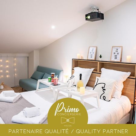 Food And Chill - Deux Appartements Hypercentre - 1 Theme Cinema - By Primo C0Nciergerie Tournus Exterior photo